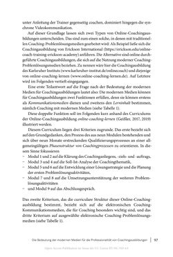 Bild der Seite - 97 - in Coaching im digitalen Wandel