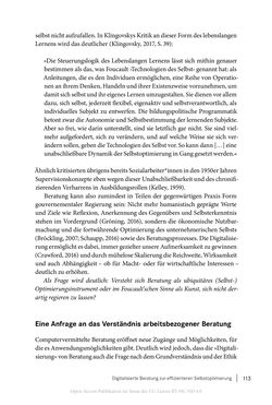 Bild der Seite - 113 - in Coaching im digitalen Wandel