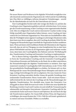 Bild der Seite - 136 - in Coaching im digitalen Wandel