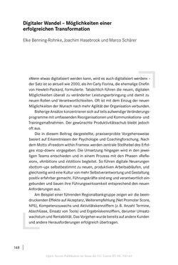 Bild der Seite - 148 - in Coaching im digitalen Wandel