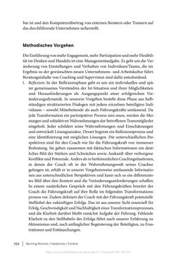 Bild der Seite - 154 - in Coaching im digitalen Wandel