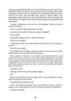 Image of the Page - 92 - in The Complete Plato