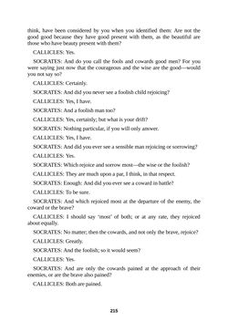 Bild der Seite - 215 - in The Complete Plato