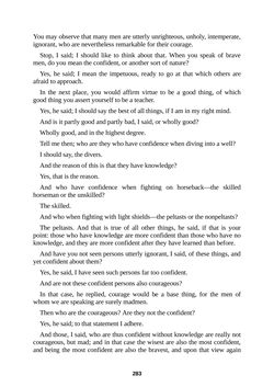 Image of the Page - 283 - in The Complete Plato