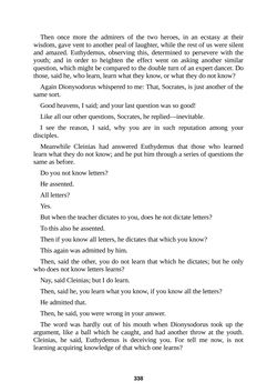 Image of the Page - 338 - in The Complete Plato