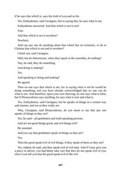 Image of the Page - 347 - in The Complete Plato