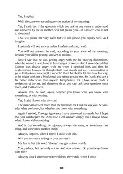 Image of the Page - 360 - in The Complete Plato