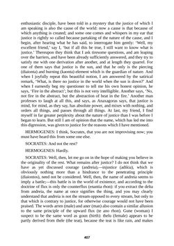 Image of the Page - 407 - in The Complete Plato
