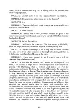 Image of the Page - 500 - in The Complete Plato