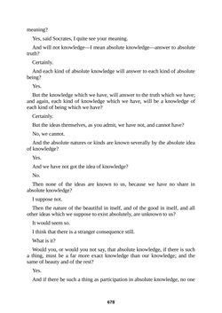 Image of the Page - 678 - in The Complete Plato