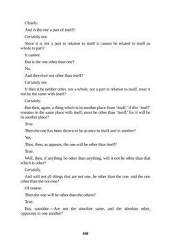 Image of the Page - 698 - in The Complete Plato