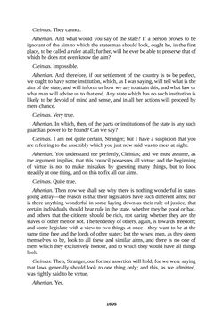 Image of the Page - 1605 - in The Complete Plato