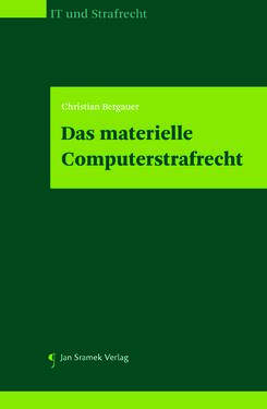 Image of the Page - (000001) - in Das materielle Computerstrafrecht