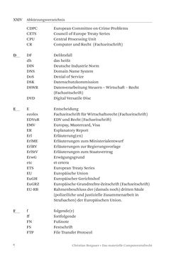 Image of the Page - XXIV - in Das materielle Computerstrafrecht