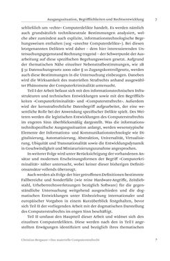 Image of the Page - 7 - in Das materielle Computerstrafrecht