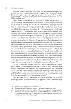 Bild der Seite - 36 - in Das materielle Computerstrafrecht