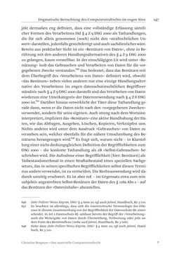 Image of the Page - 147 - in Das materielle Computerstrafrecht