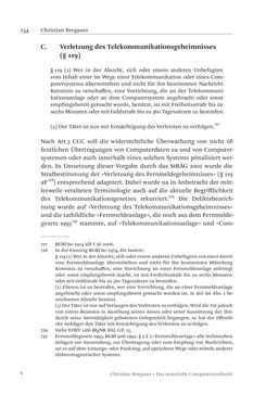 Image of the Page - 154 - in Das materielle Computerstrafrecht