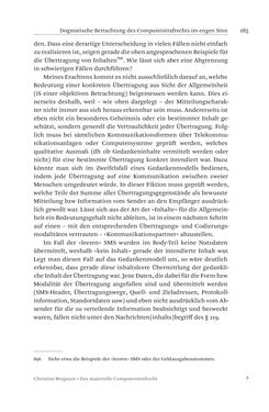 Image of the Page - 185 - in Das materielle Computerstrafrecht