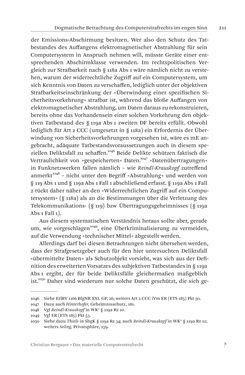 Image of the Page - 211 - in Das materielle Computerstrafrecht