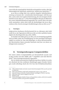 Image of the Page - 236 - in Das materielle Computerstrafrecht