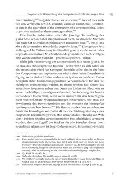 Image of the Page - 255 - in Das materielle Computerstrafrecht