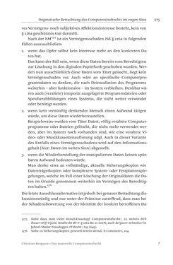 Bild der Seite - 275 - in Das materielle Computerstrafrecht