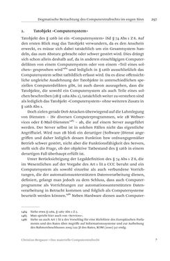Image of the Page - 297 - in Das materielle Computerstrafrecht