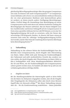 Image of the Page - 300 - in Das materielle Computerstrafrecht