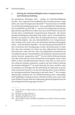 Image of the Page - 306 - in Das materielle Computerstrafrecht