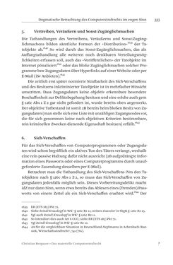 Bild der Seite - 333 - in Das materielle Computerstrafrecht
