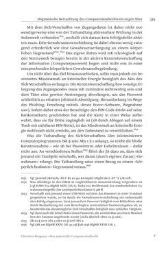 Image of the Page - 335 - in Das materielle Computerstrafrecht