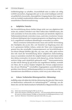 Image of the Page - 340 - in Das materielle Computerstrafrecht