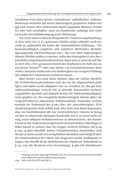 Image of the Page - 345 - in Das materielle Computerstrafrecht