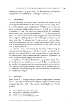 Image of the Page - 347 - in Das materielle Computerstrafrecht