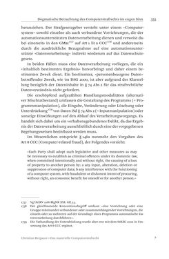 Image of the Page - 355 - in Das materielle Computerstrafrecht