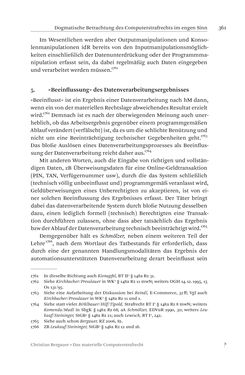 Image of the Page - 361 - in Das materielle Computerstrafrecht