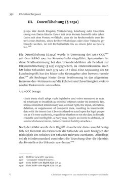Image of the Page - 392 - in Das materielle Computerstrafrecht