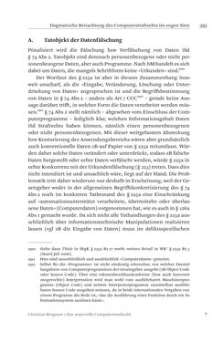Image of the Page - 393 - in Das materielle Computerstrafrecht