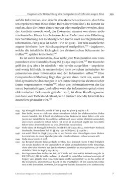 Image of the Page - 399 - in Das materielle Computerstrafrecht