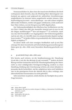 Image of the Page - 410 - in Das materielle Computerstrafrecht
