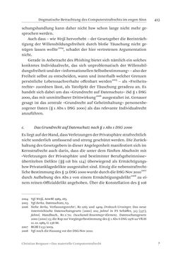 Image of the Page - 413 - in Das materielle Computerstrafrecht