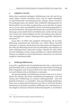 Bild der Seite - 447 - in Das materielle Computerstrafrecht