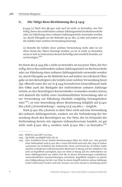 Image of the Page - 468 - in Das materielle Computerstrafrecht