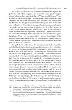 Image of the Page - 493 - in Das materielle Computerstrafrecht