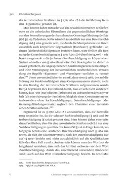 Image of the Page - 542 - in Das materielle Computerstrafrecht