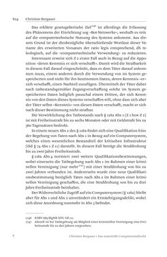 Image of the Page - 614 - in Das materielle Computerstrafrecht