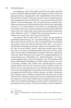Image of the Page - 616 - in Das materielle Computerstrafrecht