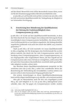 Image of the Page - 618 - in Das materielle Computerstrafrecht
