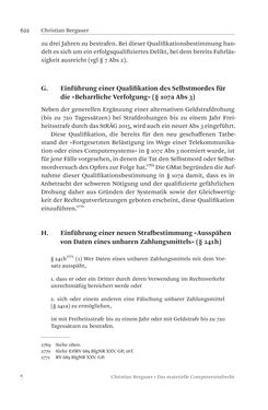 Image of the Page - 622 - in Das materielle Computerstrafrecht